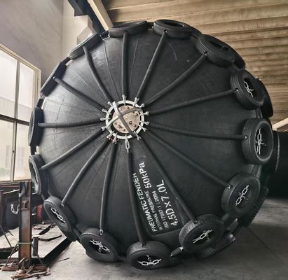 বায়ুসংক্রান্ত রাবার ফ্যান্ডার 4.5×7M