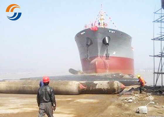 জাহাজ চালু এবং উত্তোলনের জন্য রোলার ব্যাগ